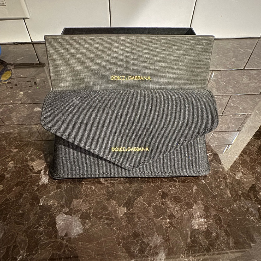 Dolce & Gabbana Bold Black Sunglasses - Picture 6 of 9